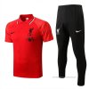 Conjunto Polo del Liverpool 2022-2023 Rojo