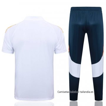 Conjunto Polo del Real Madrid 2024-2025 Blanco