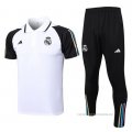 Conjunto Polo del Real Madrid 2023-2024 Blanco