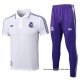 Conjunto Polo del Real Madrid 2025-2026 Blanco Purpura