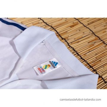 1ª Camiseta Real Madrid Manga Larga Retro 2001-2002