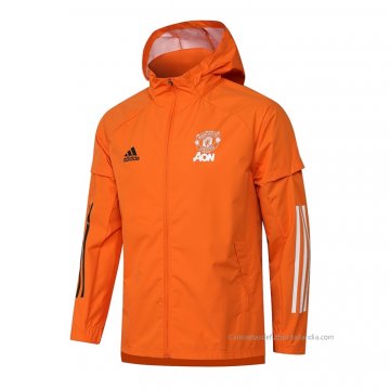 Rompevientos del Manchester United 2021 Naranja Rompevientos del Manchester United 2021 Naranja