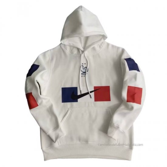 Sudadera con Capucha del Francia 2022-2023 Blanco - Haga un click en la imagen para cerrar