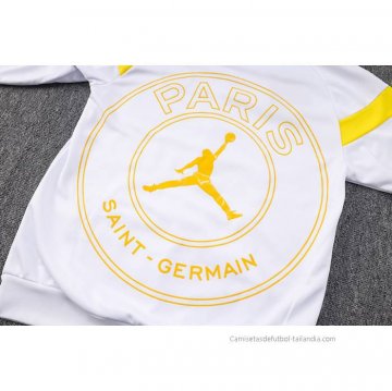 Sudadera con Capucha del Paris Saint-Germain Jordan 2023-2024 Blanco
