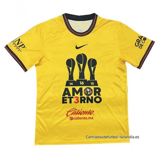Tailandia Camiseta America Champion 2024 Amarillo - Haga un click en la imagen para cerrar