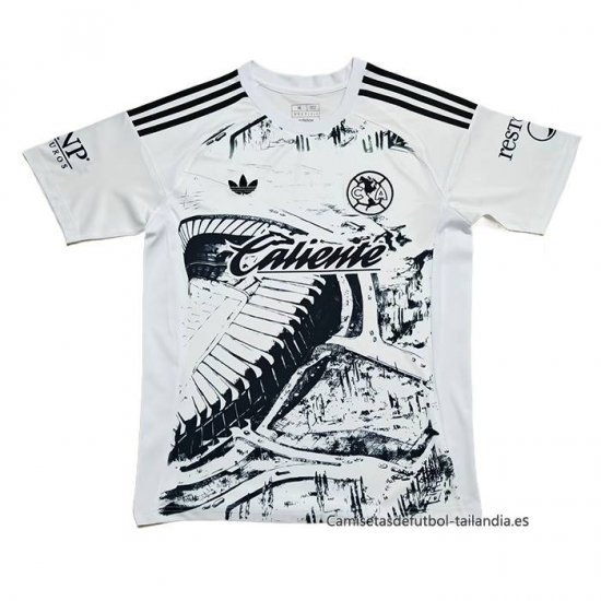 Tailandia Camiseta America Special 2025-2026 Blanco - Haga un click en la imagen para cerrar