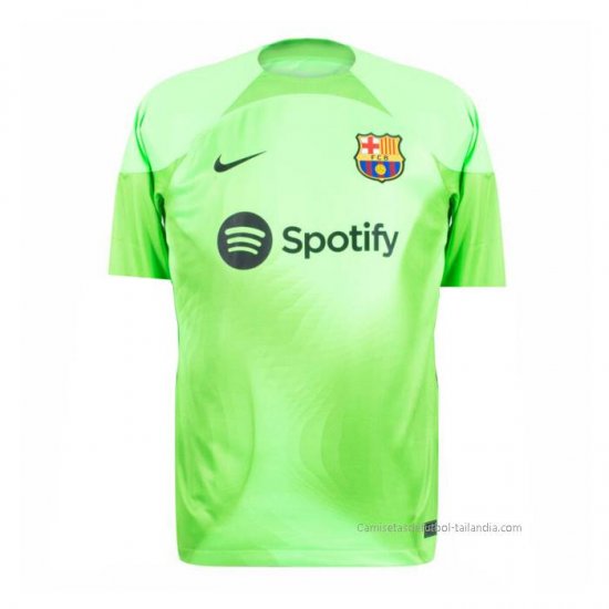 Tailandia 1ª Camiseta Barcelona Portero 2022-2023 - Haga un click en la imagen para cerrar