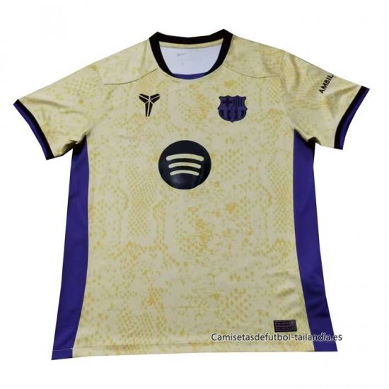 Tailandia Camiseta Barcelona Special 2024-2025 Amarillo - Haga un click en la imagen para cerrar