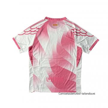 Tailandia Camiseta Barcelona Special 2025-2026 Blanco Rosa