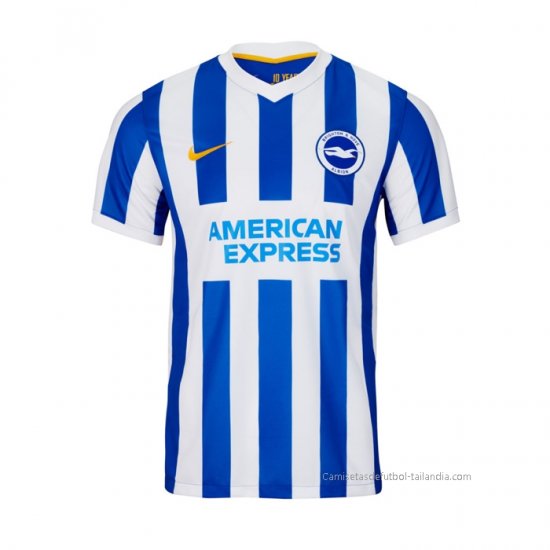 Tailandia 1ª Camiseta Brighton & Hove Albion 2021-2022 - Haga un click en la imagen para cerrar