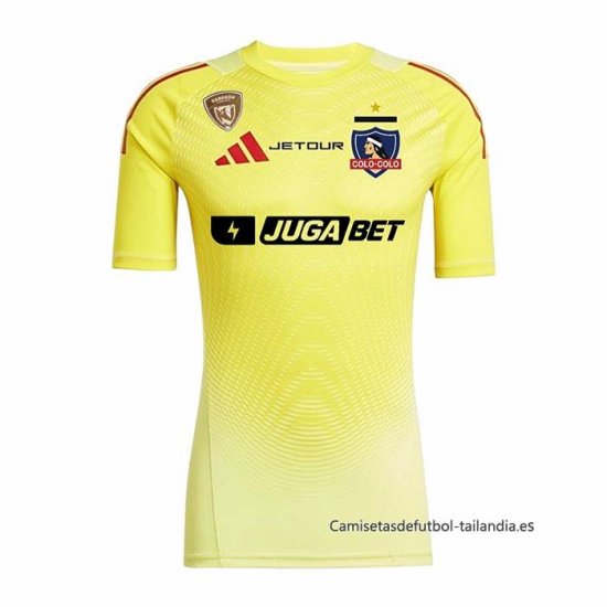 Tailandia 4ª Camiseta Colo-Colo Portero 2025 - Haga un click en la imagen para cerrar