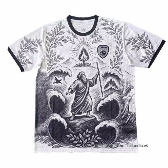 Tailandia Camiseta Israel Special 2025-2026 Gris - Haga un click en la imagen para cerrar