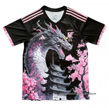Tailandia Camiseta Japon Dragon 2024-2025 Negro y Rosa Tailandia Camiseta Japon Dragon 2024-2025 Negro y Rosa