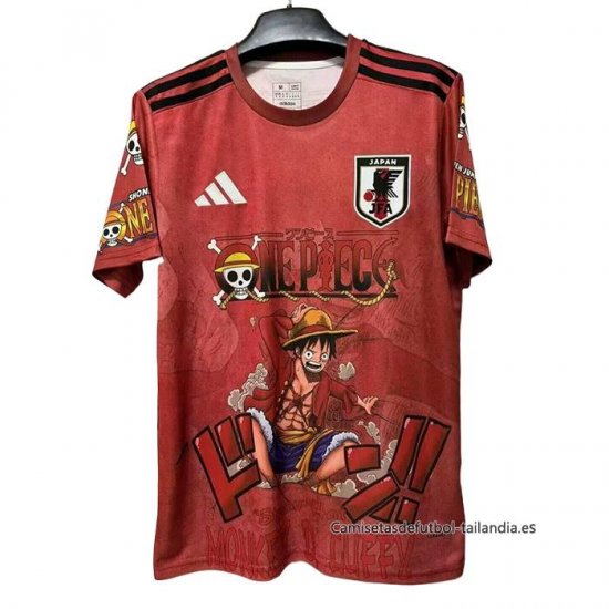 Tailandia 1ª Camiseta Japon PIECE 2025-2026 Rojo - Haga un click en la imagen para cerrar