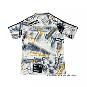 Tailandia Camiseta Real Madrid Special 2025-2026 Blanco Amarillo