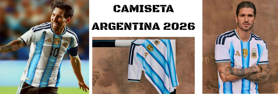 Camisetas Argentina 2026