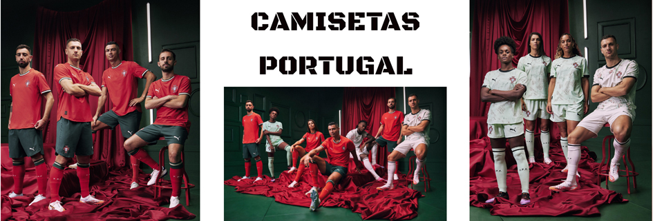Camisetas Portugal 2025