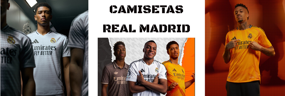 Camisetas Real Madrid 2025